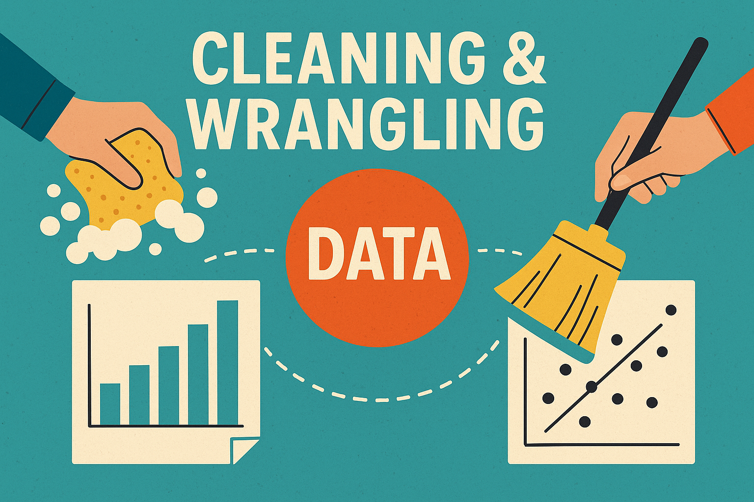 Data Cleaning & Wrangling – From Raw Mess to ML-Ready Data