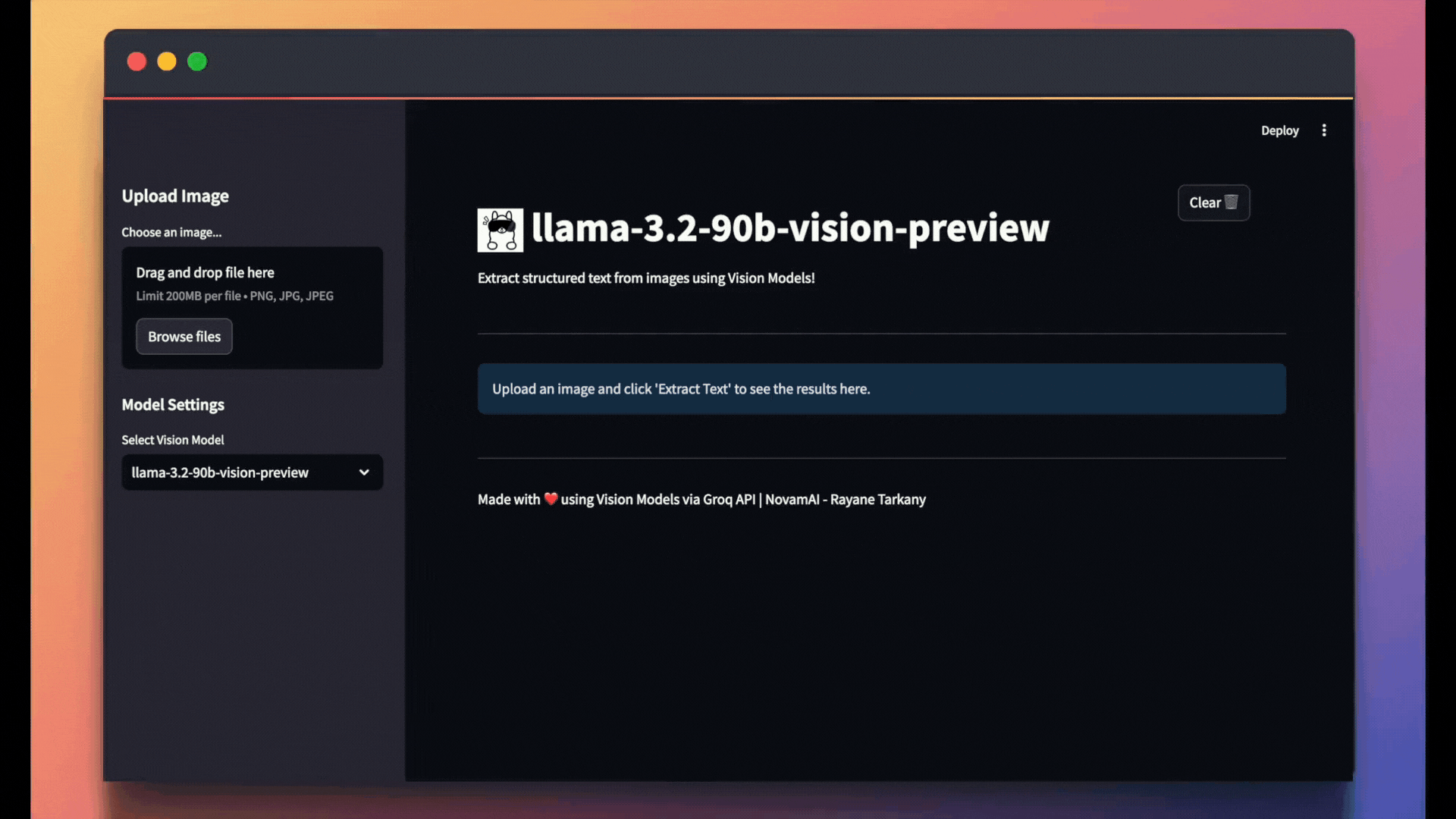 Building an Advanced OCR Application with Llama 4 Scout Models