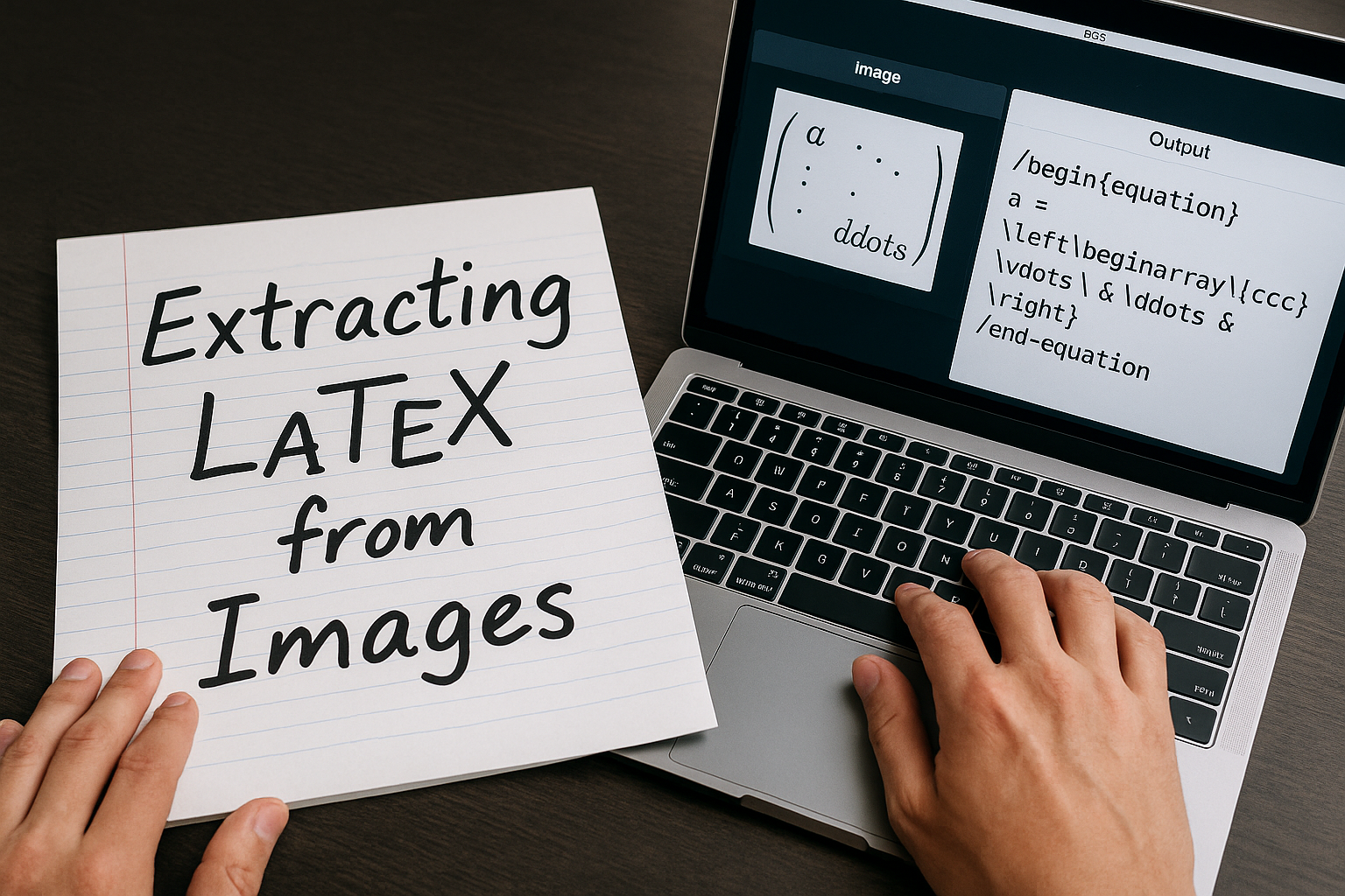 Extracting LaTeX from Images using GPT-4o and Streamlit
